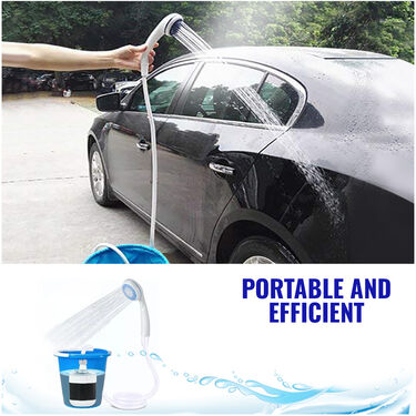 Portable & Rechargeable Bath Shower (PRBS)