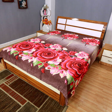Pack of 10 Mega Double Bedsheet Combo with Double Bed Mattress Protector Free (10BSDMP)