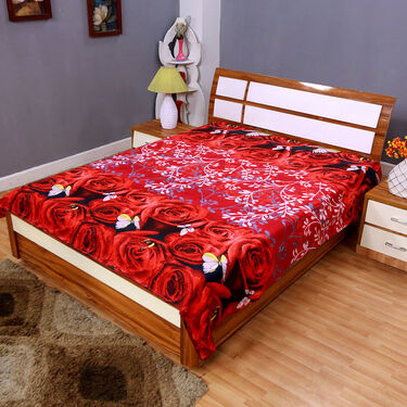 Pack of 10 Mega Double Bedsheet Combo with Double Bed Mattress Protector Free (10BSDMP)