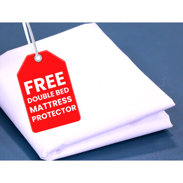 Pack of 10 Mega Double Bedsheet Combo with Double Bed Mattress Protector Free (10BSDMP)