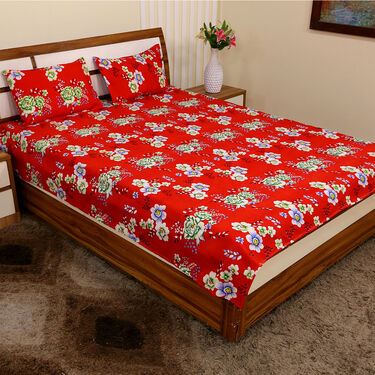 Pack of 8 Blossom Collection Double Bedsheets Set (8BS50)