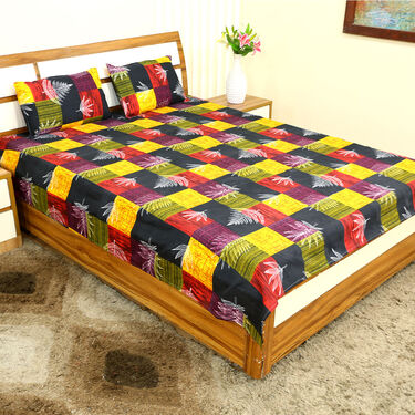 Pack of 8 Blossom Collection Double Bedsheets Set (8BS50)