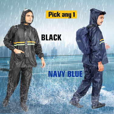 Pick Any 1 Designer Raincoat With Protective Bag Cover (RCP-4)
