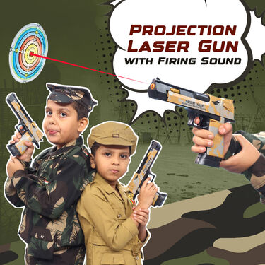 Projection Lazer Gun with Firing Sound (AG1)