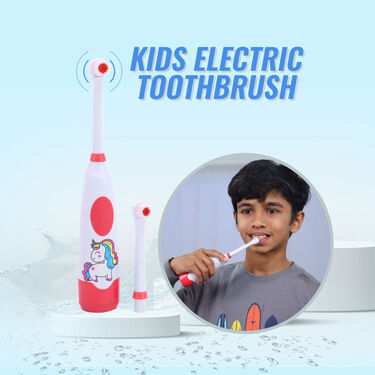 Kids Electric Toothbrush With 2 Brush Heads (RTB3)
