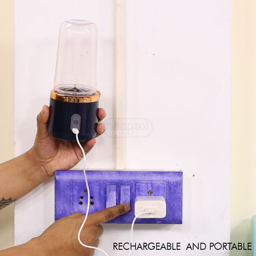 Rechargeable Portable Blender - Make Juices & Milkshakes in seconds (MJ1)
