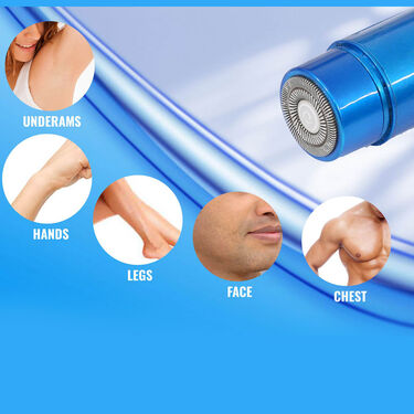 Rechargeable Quick & Painless Powerful Shaver for Men + Free Stylish Watch (PHW)
