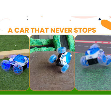 Remote Controlled Big Action Car with Music & Light (RAC)