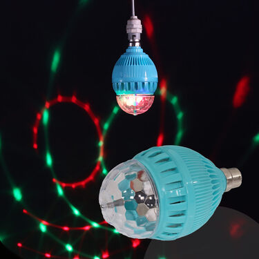 Rotating Colour Changing BT Speaker Bulb (CBSR6)