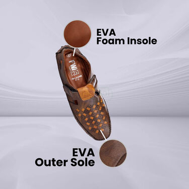 Pick Anyone Leatherite Sandal + Free 2 Pair Socks + Watch + Wallet (SDC10)
