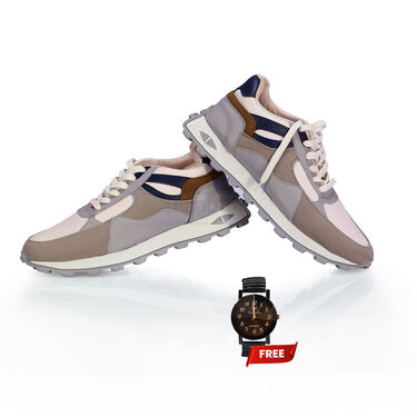 Pick Any 1 Stylish  Sport Shoes and Free Golden Stretchable Watch (SSC11)