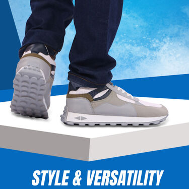 Pick Any 1 Stylish  Sport Shoes and Free Golden Stretchable Watch (SSC11)