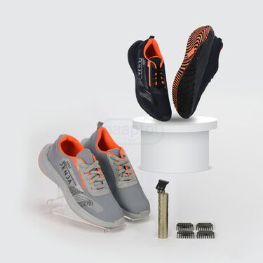 Pick Anyone Stylish Sports Shoes With Free Trimmer (SSC26)