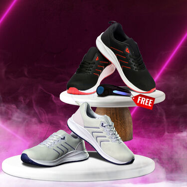 Pick any 1 Stylish  Sport Shoes and Free Flash Shoe Safety Clip Lightst (SSC8)
