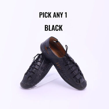 Pick Anyone Leatherite Sandal With Free Trimmer (SDC15)
