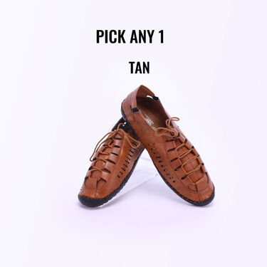 Pick Anyone Leatherite Sandal With Free Trimmer (SDC15)