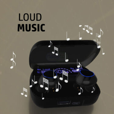 Bluetooth Earpods Powerbank Powerful Rechargeable Trimmer (TWS51)