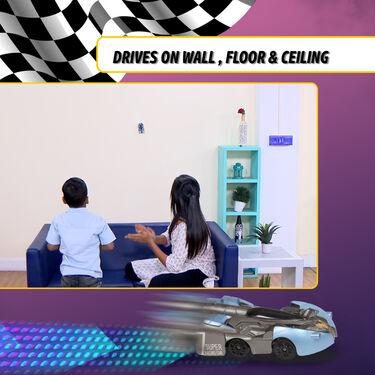 Wall Climbing Rechargeable Sports Car With Remote (WCC)