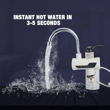 Instant Electric Water Heating Tap with Digital Display (WH2)