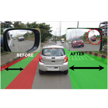 Wide Angle Rear View Mirror