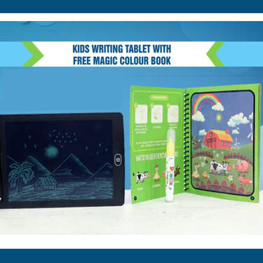 Kids Writing Tablet with Free Magic Colour Book