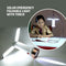 Rechargeable Foldable Triple Leaf Hook Solar Torch (L41)